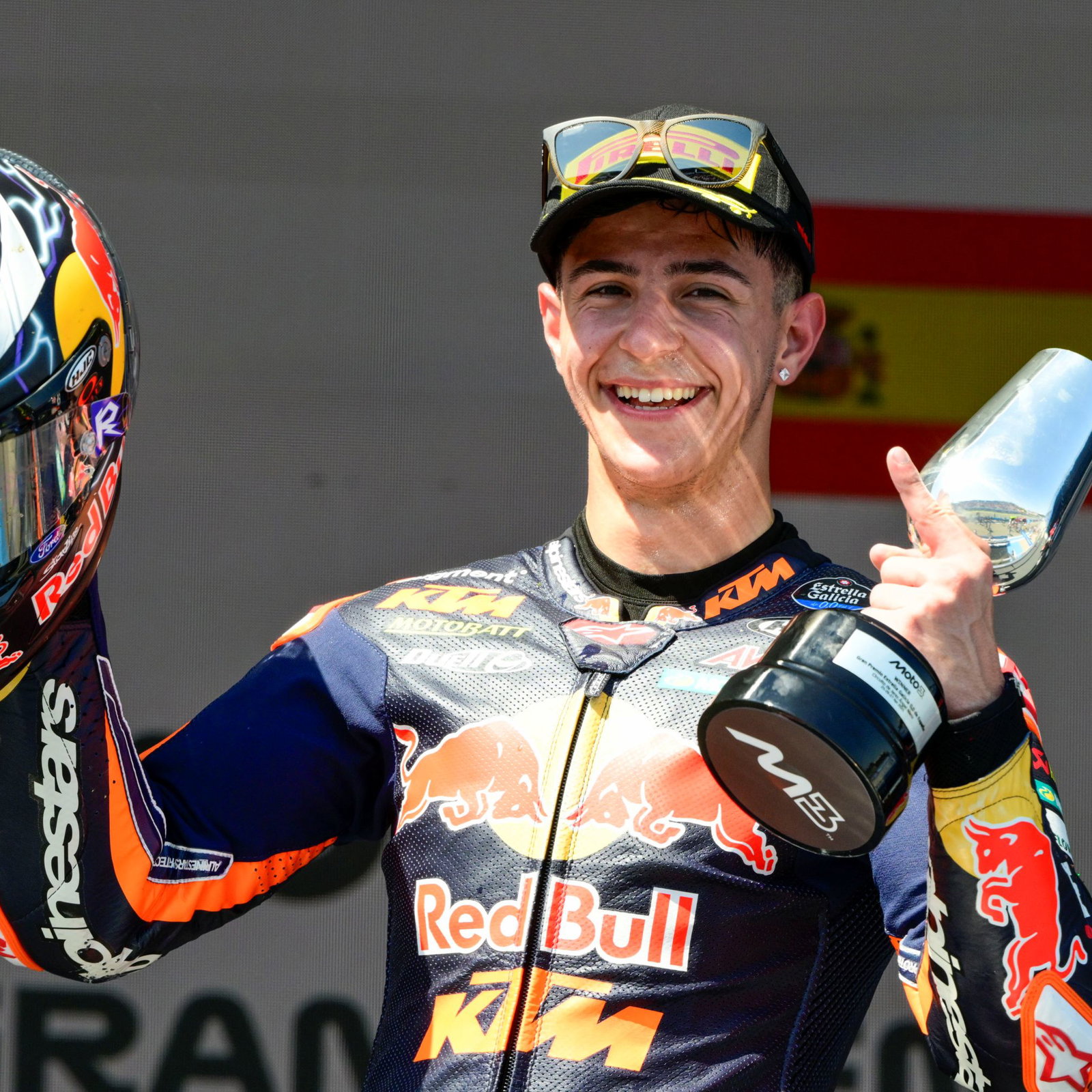 Jose Antonio Rueda, Jerez Moto3 winner, 27 April 2025.